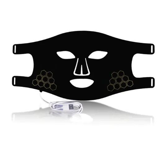 LED Siliconen Fotontherapie Gezichtsmasker voor Huidverjonging