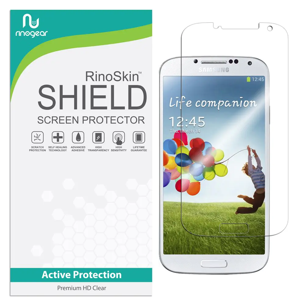 RinoGear Screen Protector for Samsung Galaxy S4 Screen Protector — view 1