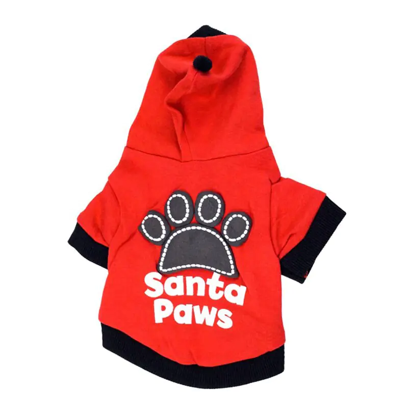 Christmas Cotton Wool Hooded