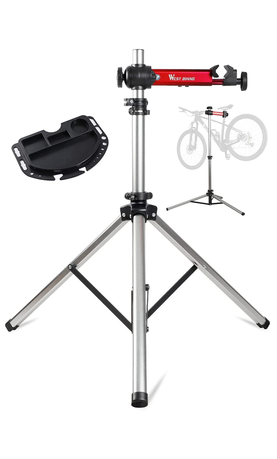 West Biking Bike Repair Stand — 85 lbs Capacity