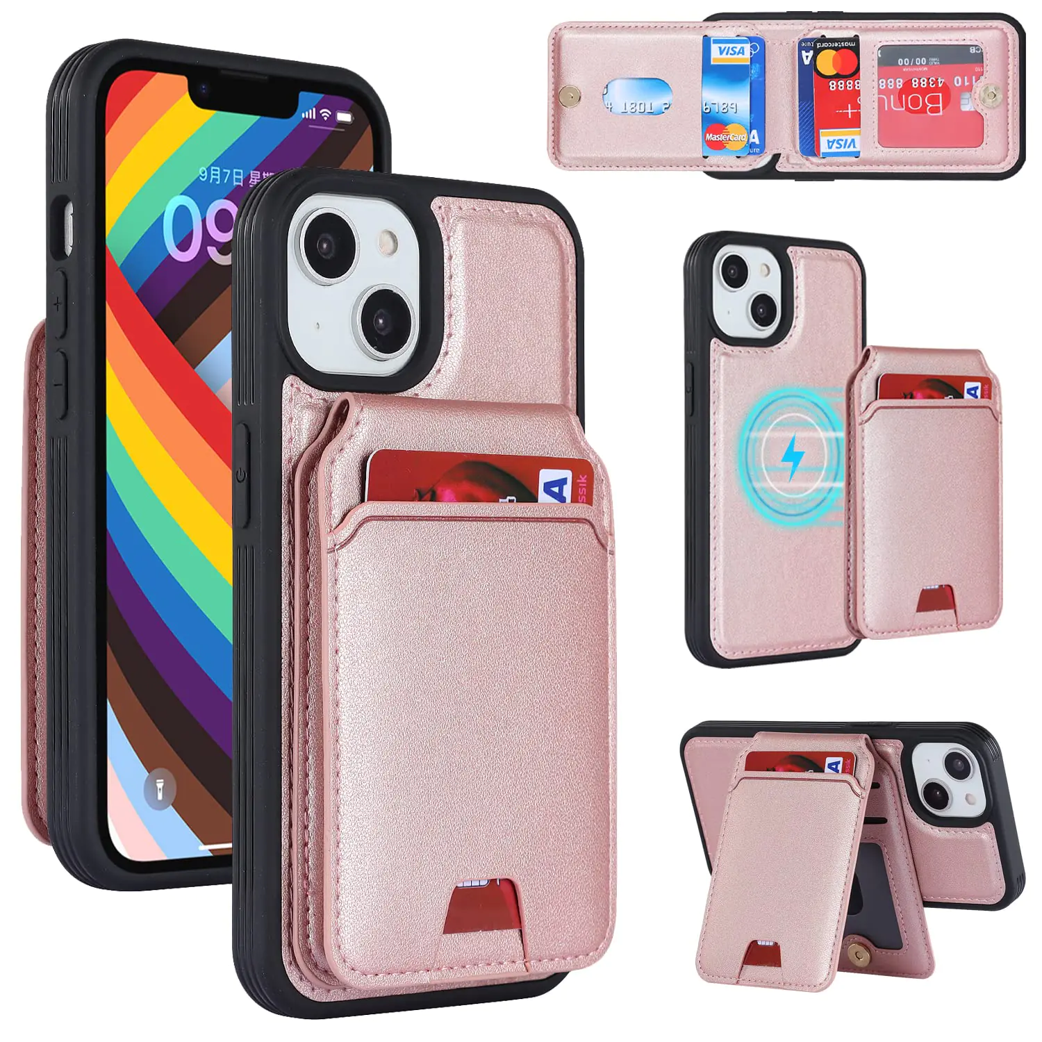 SailorTech iPhone 13/14 case with Card Holder magsafe iPhone 13/14 — view 1