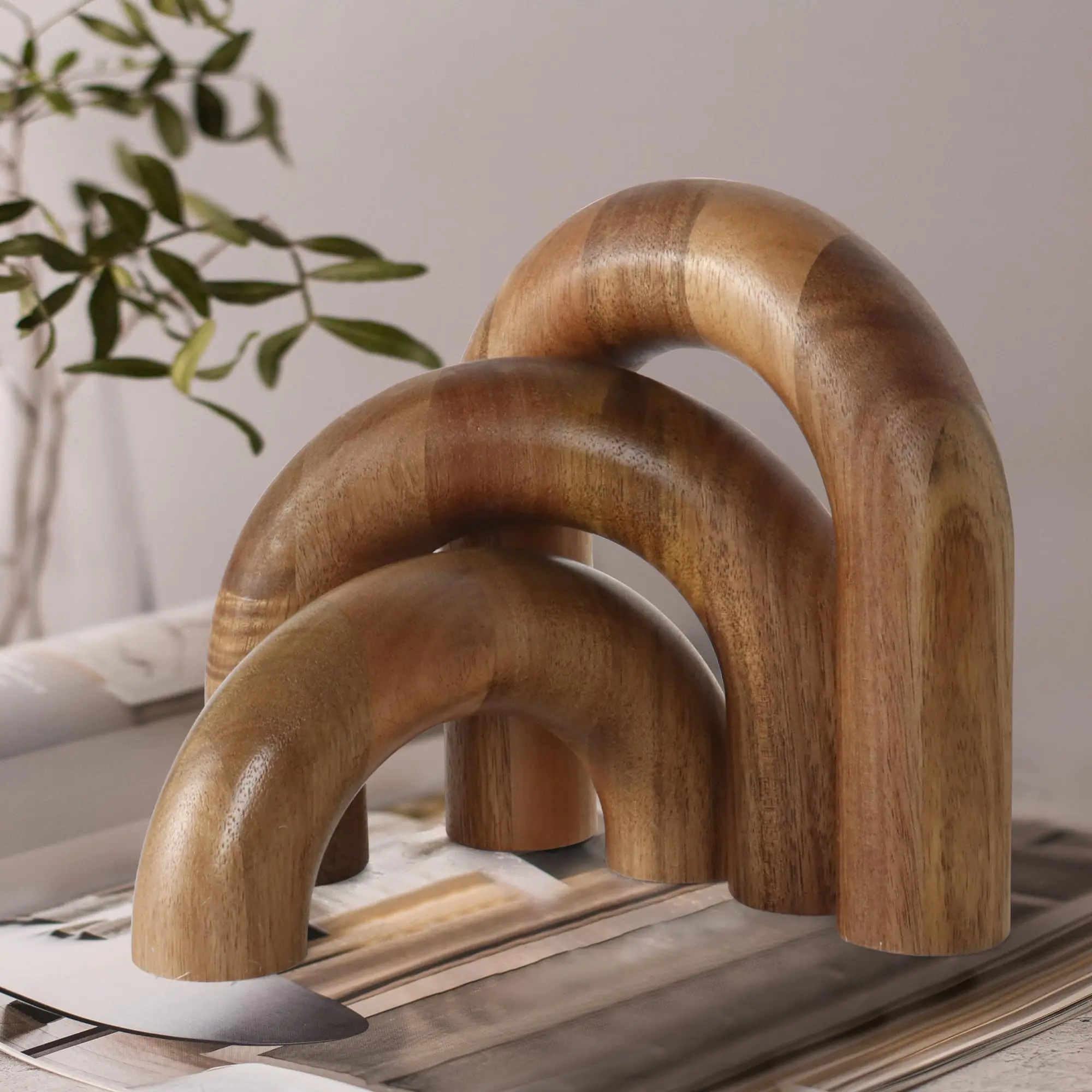 Oakrain Pieces Wood Arch