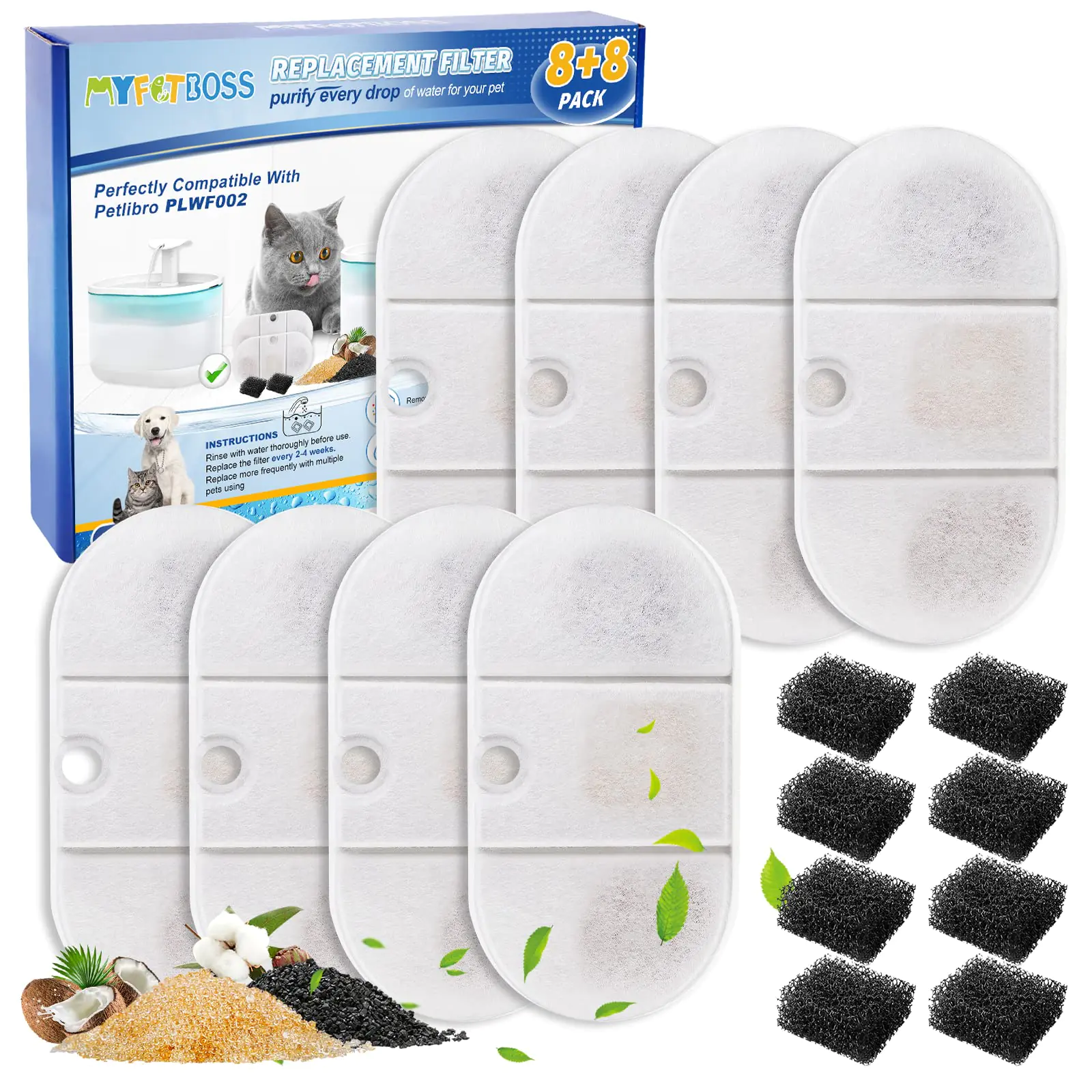 Myfatboss Cat Water Fountain