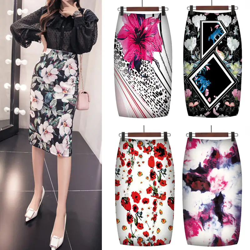 Ol Hip Pencil Skirt