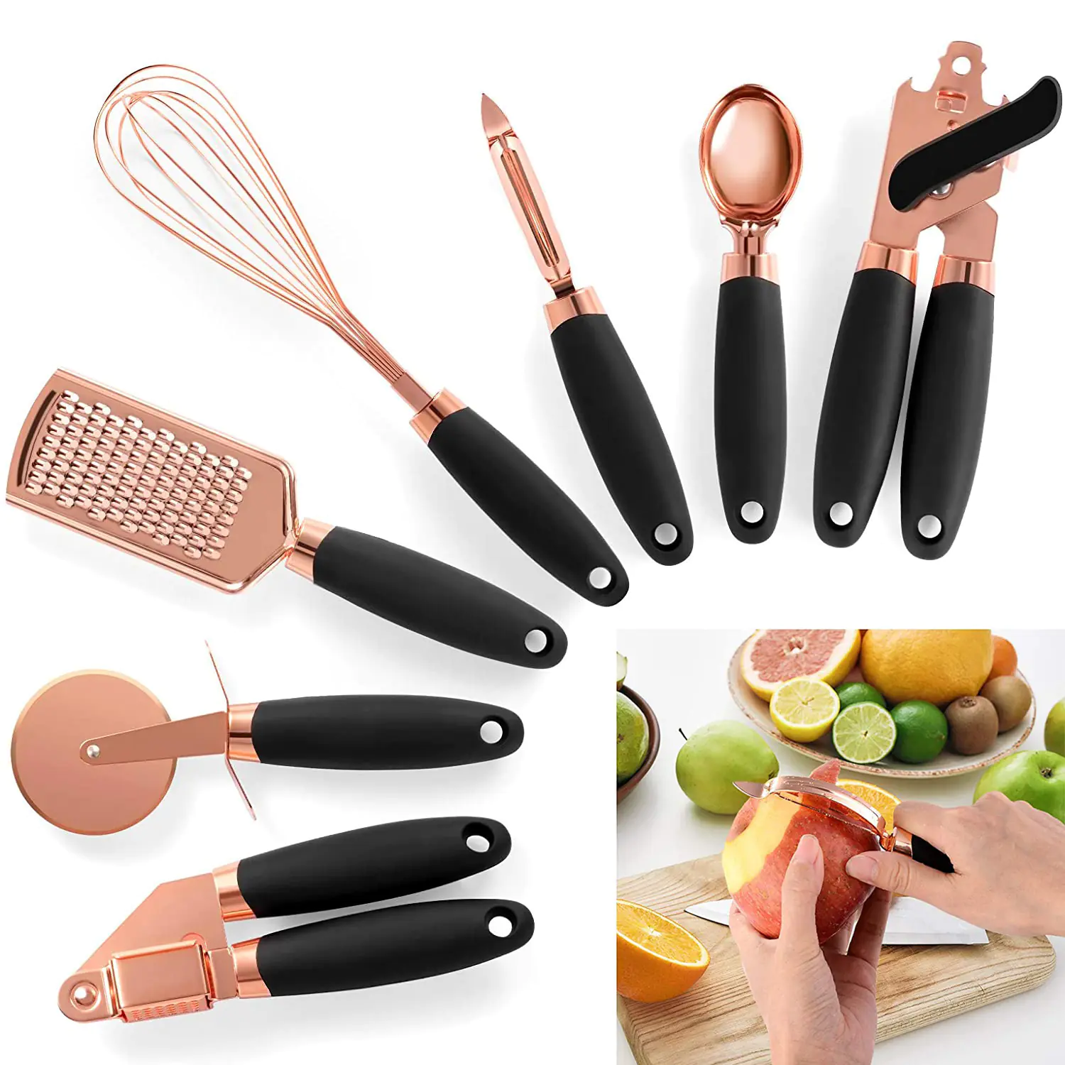 7-piece Set Of Stainless