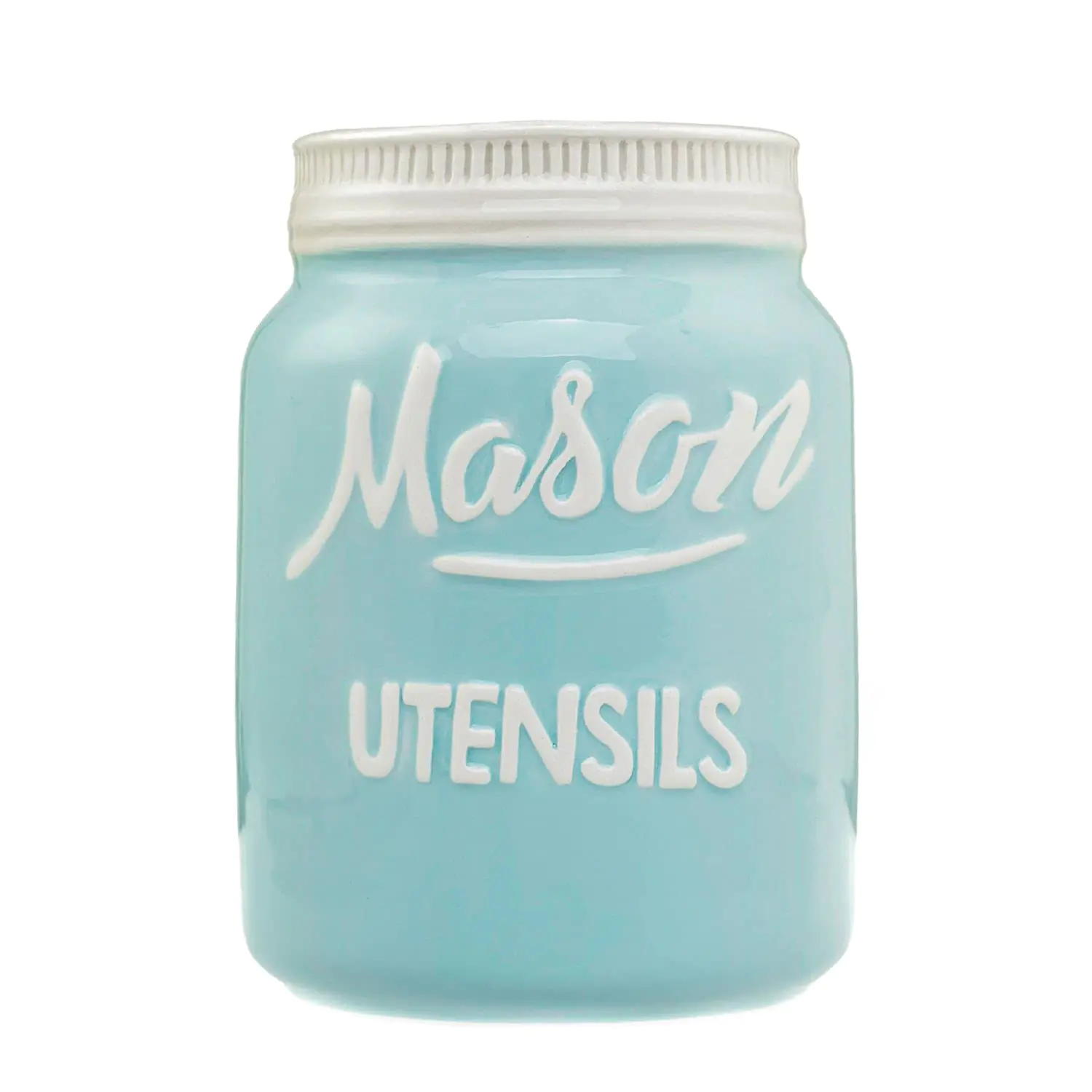 Ceramic Utensil Holder Mason