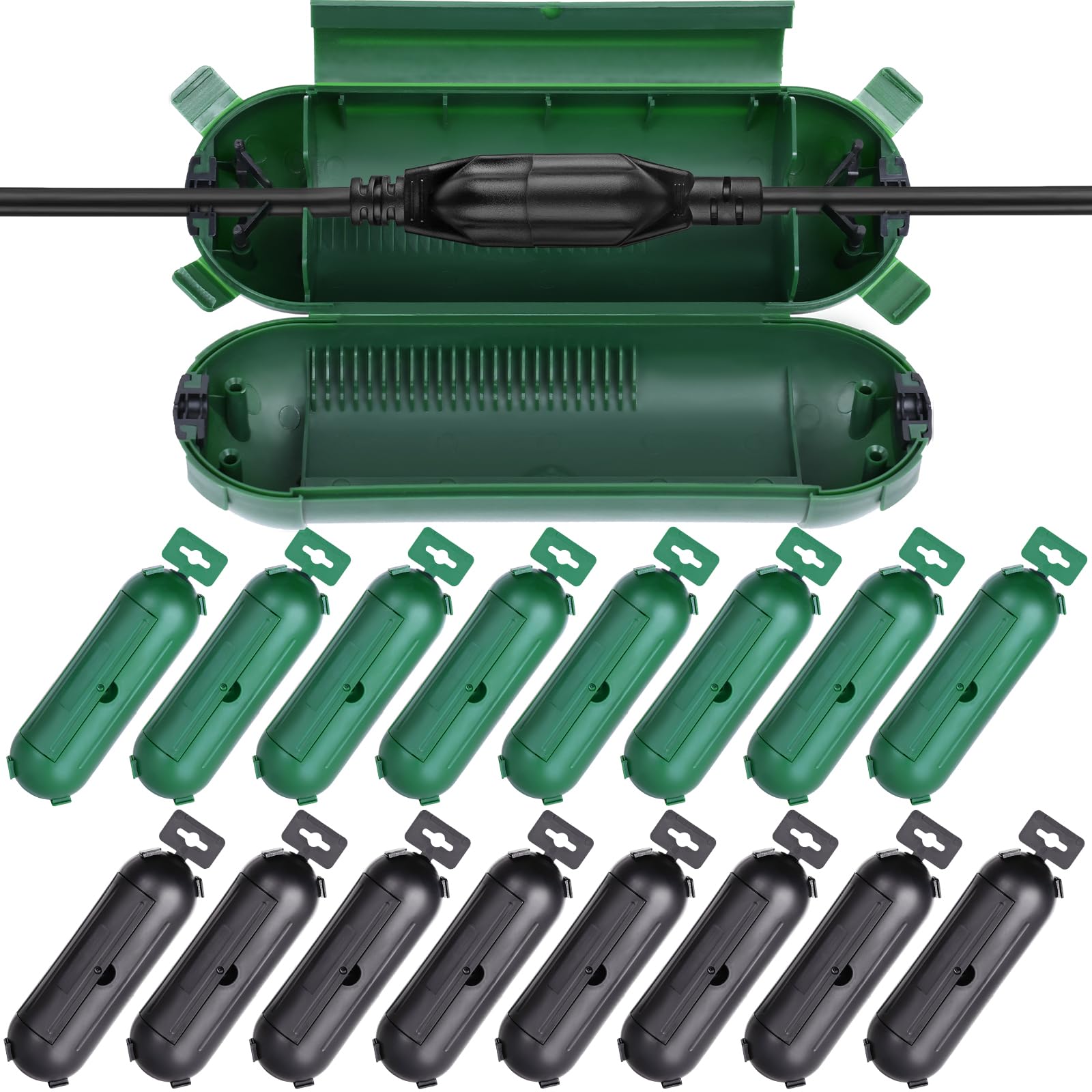 16-Pack Outdoor Extension Cord Safety Covers