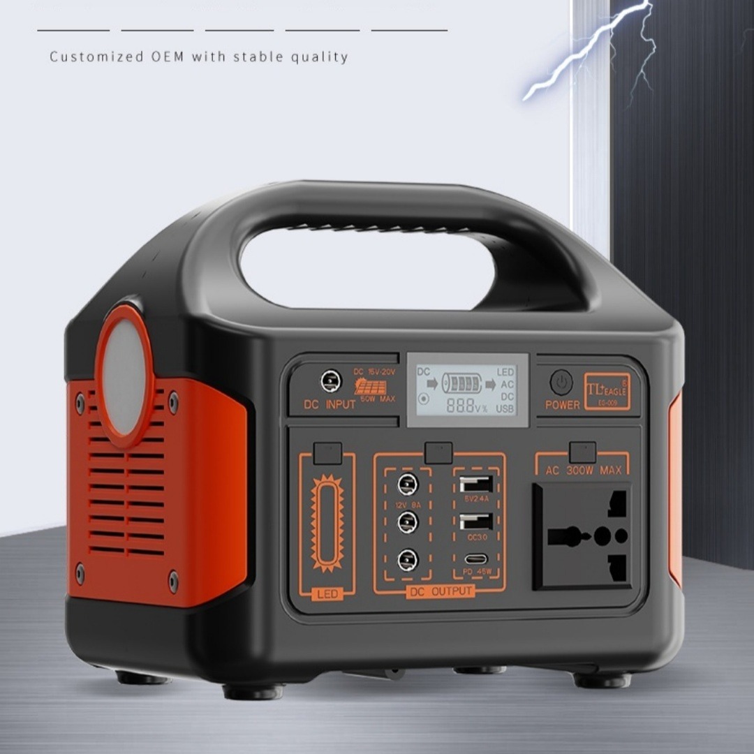 500W Outdoor Portable Power Station — 460Wh