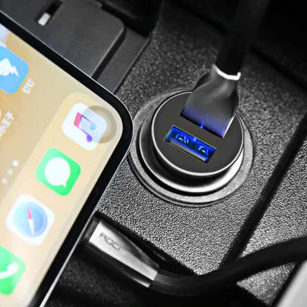 Mini Dual USB Car