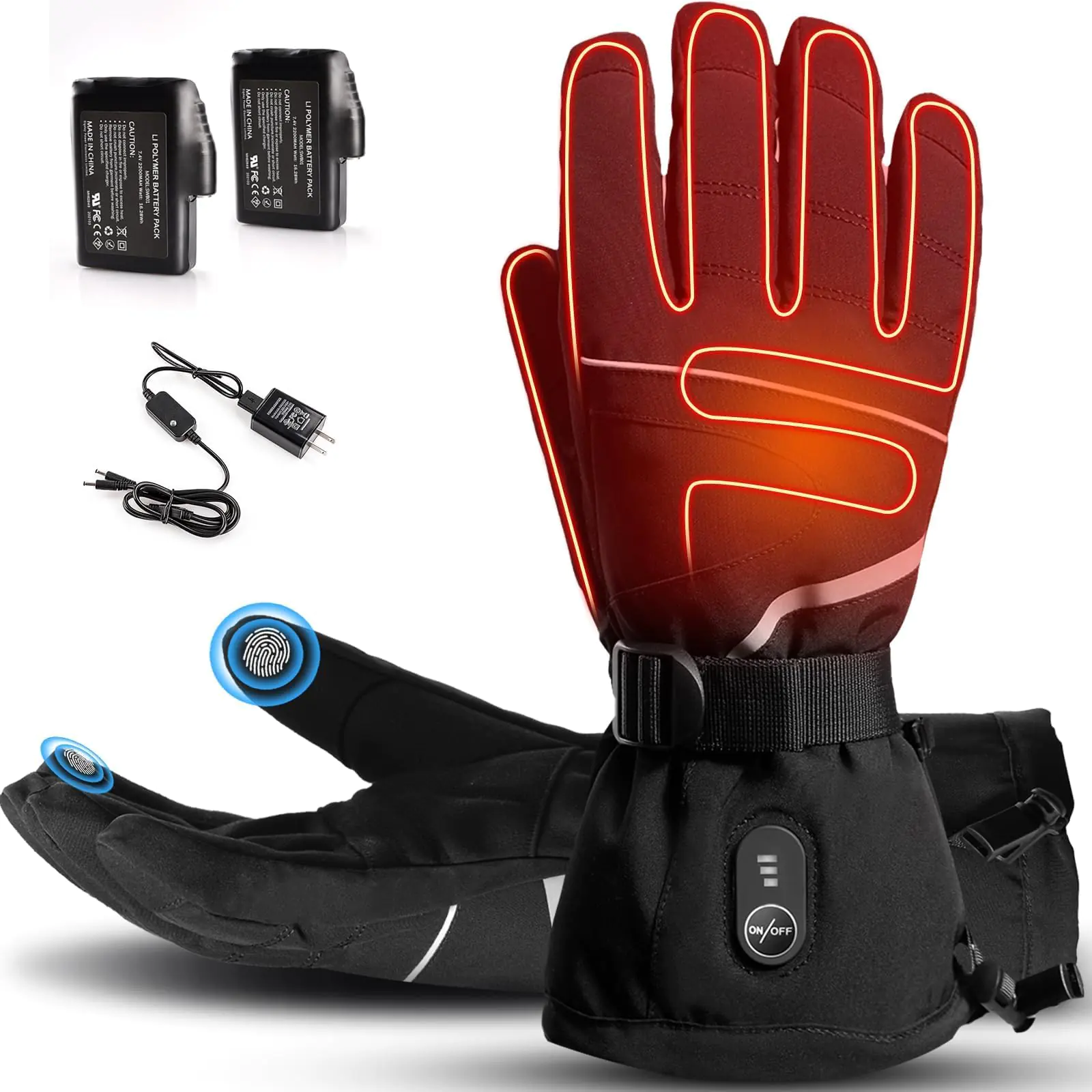 Wermsock Heated Gloves Rechargeable