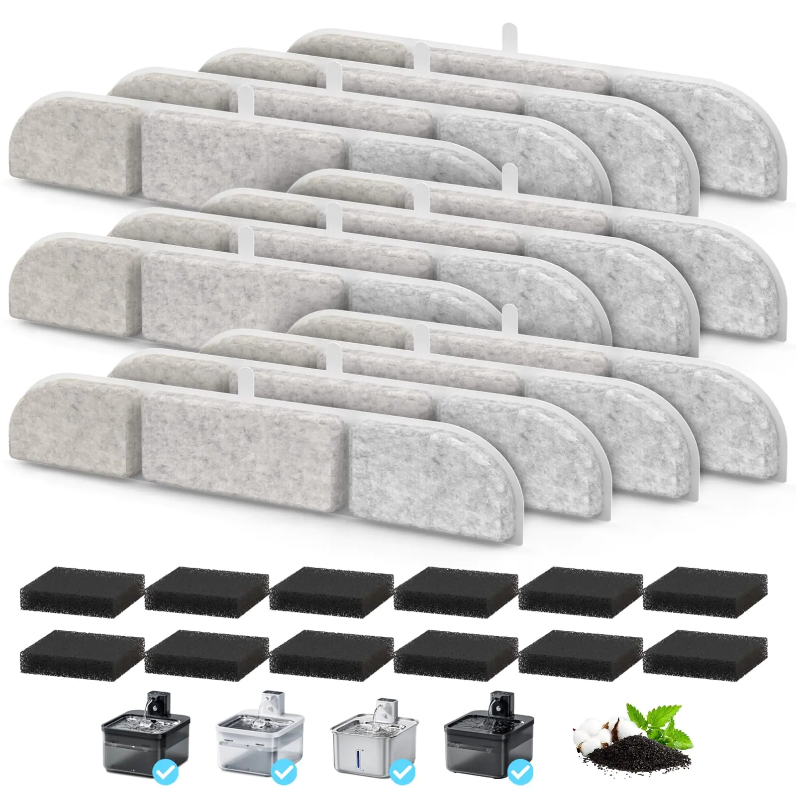 12 Packs Replacement Filters