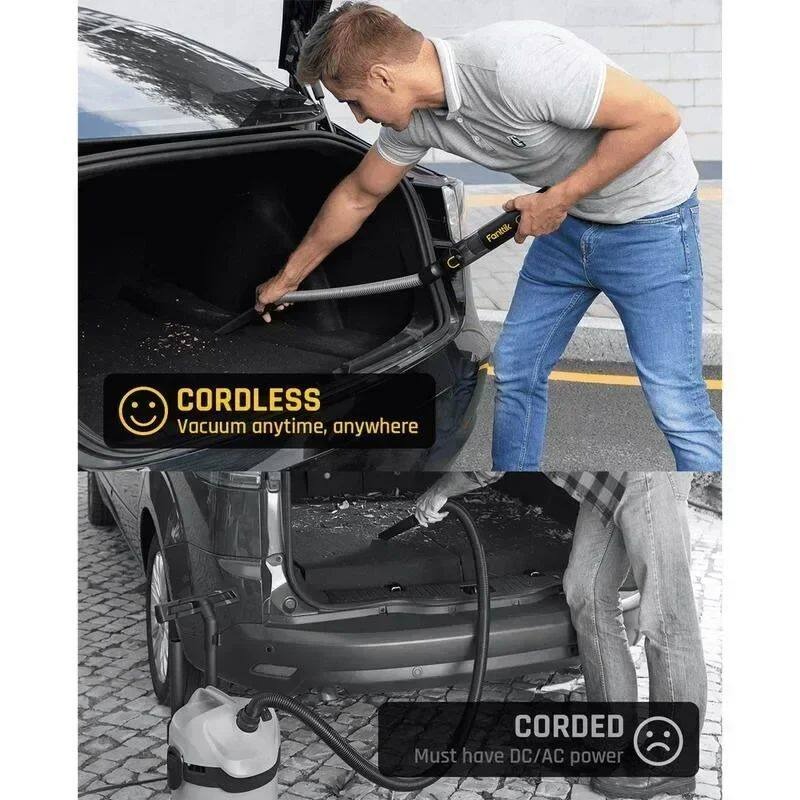 Cordless Handheld Car Vacuum Cleaner thumbnail 3