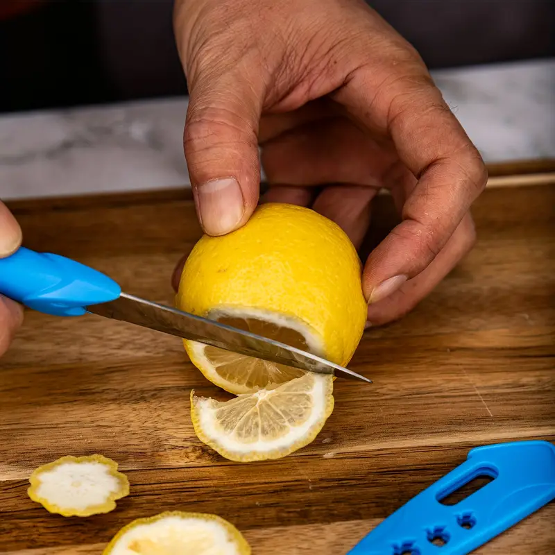 2-Piece Kitchen Gadget Set: Peeler & Pocket Knife