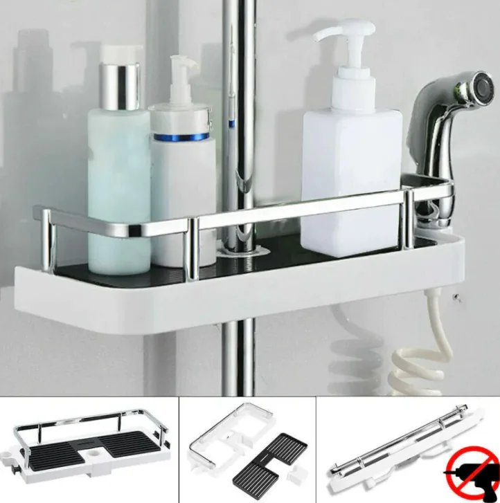 No Drilling Shower Caddy
