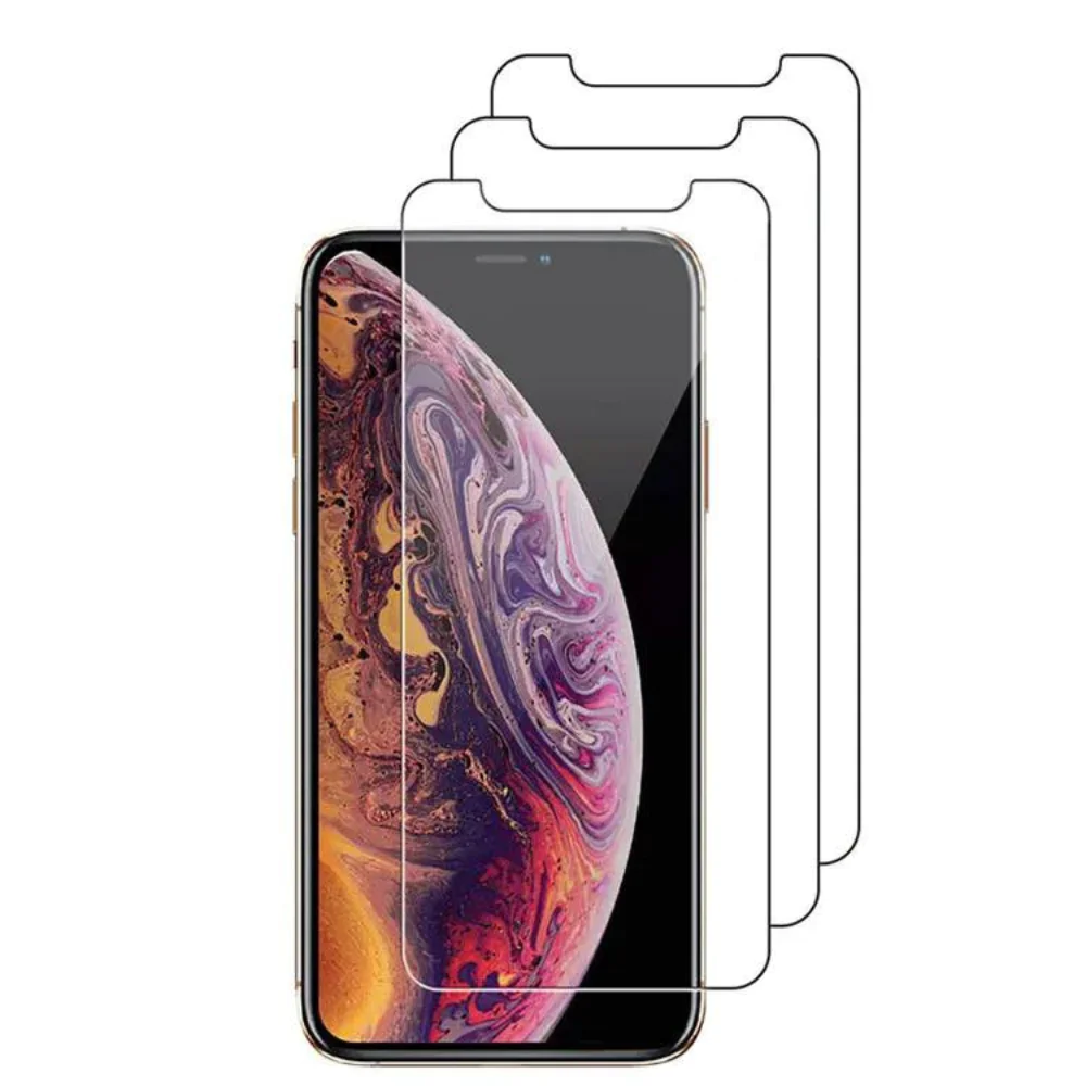 3x Tempered Glass Screen Protector For iPhone 12 12Pro 11 XR Screen