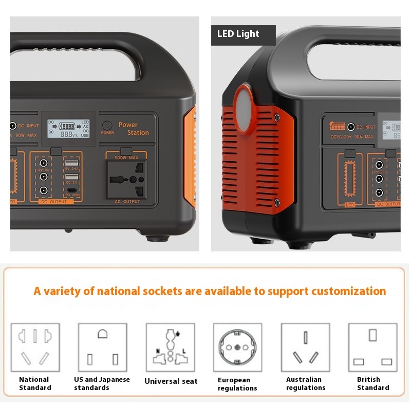 500W Outdoor Portable Power Station thumbnail 3