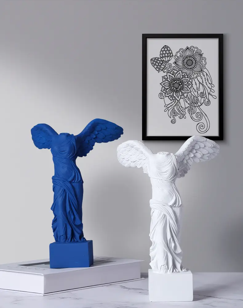 Headless Angel Statue - Modern Home Decor Figurine