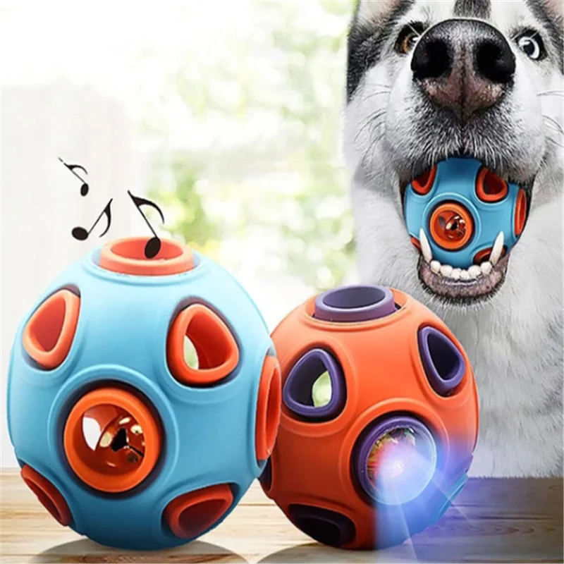 Interactive LED & Sound Dog Ball